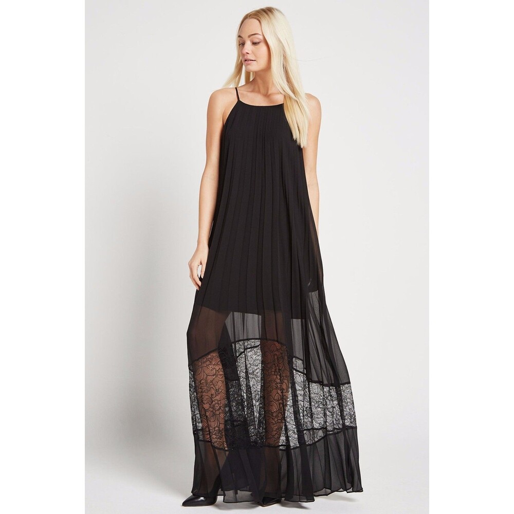 BCBGeneration Pleated Maxi Dress